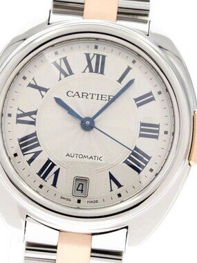 CARTIER Kuredu Cartier CRW2CL0003 Date Silver Dial Automatic Boy's Watch_878185